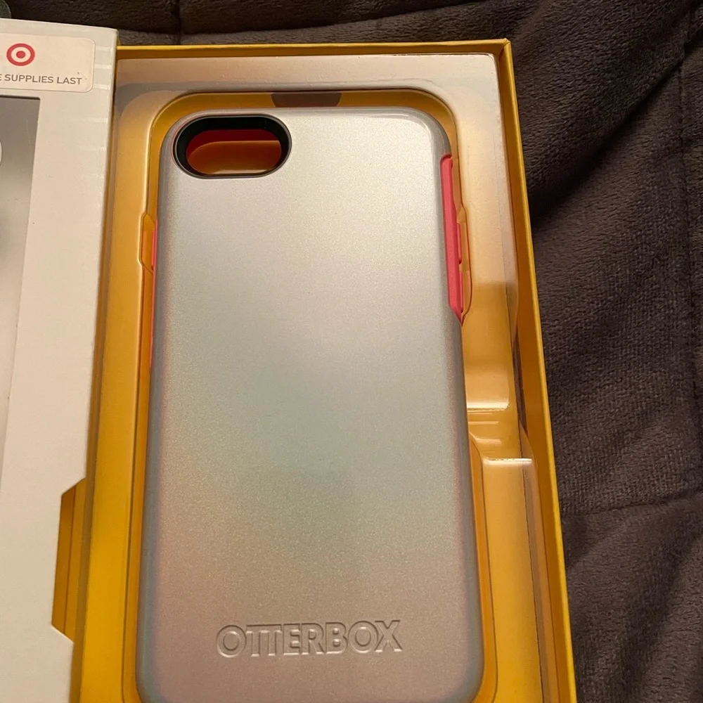 OtterBox symmetry series sleek protection for iPhone 7 & 8-iridescent
